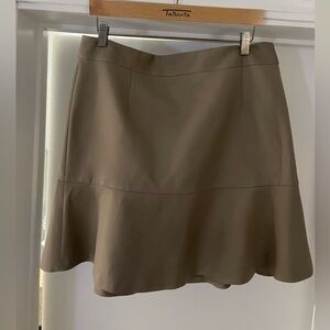 Banana Republic Khaki A-Line Skirt 14
